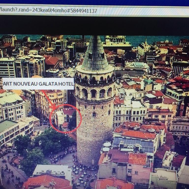 Art Nouveau Galata Estambul Exterior foto